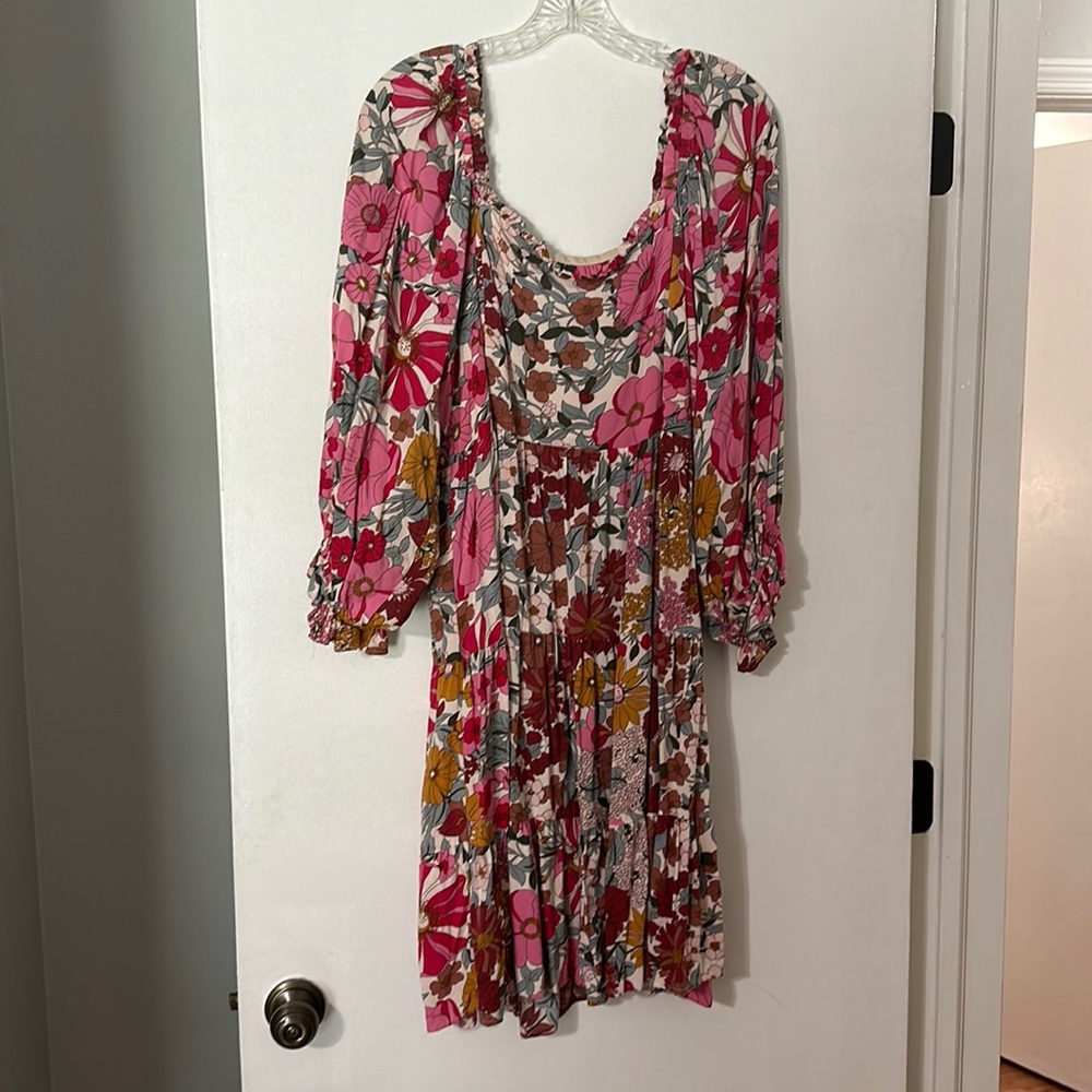 Floral dress from Jules and James boutique